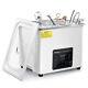 Creworks 10l Digital Ultrasonic Cleaner Sonic Cleaner For Jewelry Glasses Bottle