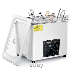 CREWORKS 10L Digital Ultrasonic Cleaner Sonic Cleaner for Jewelry Glasses Bottle