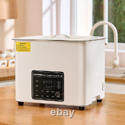 CREWORKS 10L Digital Ultrasonic Cleaning Machine Low Noise Ultrasound Cleaner