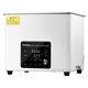 Creworks 10l Quiet Digital Ultrasonic Cleaner With Heater Timer & Degas Mode