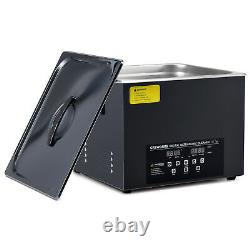 CREWORKS 15L Digital Ultrasonic Cleaner with Dual Mode Cleaning for Auto Part