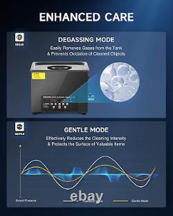 CREWORKS 15L Digital Ultrasonic Cleaner with Dual Mode Cleaning for Auto Part