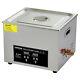 Creworks 15l Ultrasonic Cleaner Cleaning Equipment Bath Tank Withtimer Heated