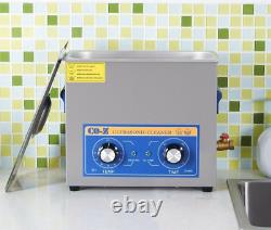 CREWORKS 240W Ultrasonic Cleaner with Heater and Timer, 2.6 Gallon Ultrasonic