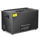 Creworks 30l Black Titanium Steel Ultrasonic Cleaner 1200w Heater Digital Timer