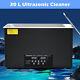 Creworks 30l Titanium Ultrasonic Cleaner 1.2 Kw Heater With Degas & Gentle Mode