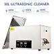 Creworks 30l Ultrasonic Cleaner 600w Jewelry Cleaner With Heater And Timer
