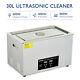 Creworks Digital Ultrasonic Cleaner 30 L Tank For Jewelry Glasses Auto & Parts