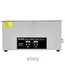CREWORKS Industry 22L Stainless Steel Ultrasonic Cleaner Glasses Cleaner withTimer
