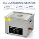 Creworks Portable Ultrasonic Cleaner With Timer 15 L Ultrasonic Cleaning Machine