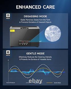 CREWORKS Titanium Steel Ultrasonic Cleaner 30L Timed Digital Cleaning Equipment