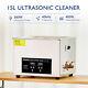Creworks Ultrasonic Cleaner Heater 15l Stainless Steel Sonic Cavitation Machine