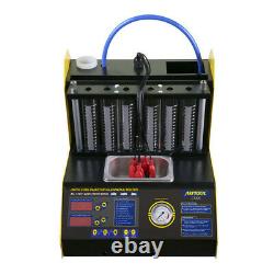 CT200 6Cylinders Ultrasonic Fuel Injector Cleaner Car Motorcycle Injector Tester