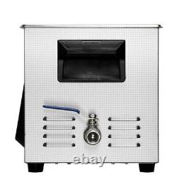 Commercial 30L Ultrasonic Cleaner Industry Heated Heater withTimer Jewelry Glasses