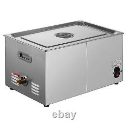 Commercial 30L Ultrasonic Cleaner Stainless Steel Industry Heated Heater withTimer