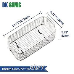 Commercial Ultrasonic Cleaner DK SONIC 3L 120W Sonic Cleaner Heater Basket Kit