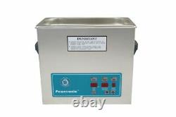 Crest Powersonic Ultrasonic Cleaner 1.5 Gallon Timer & Heat P500HT-45 115V