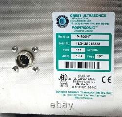 Crest Powersonic Ultrasonic P1800ht Ultrasonic Cleaner 115v/-50/60hz #new