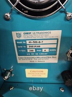 Crest Ultrasonic Cleaner Generator 4G-500-6-T