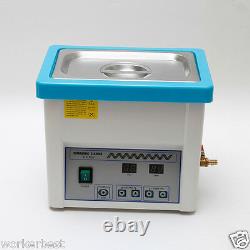 Dental Digital LCD Screen 5L Ultrasonic Cleaner for Handpiece Stainless Steel wr