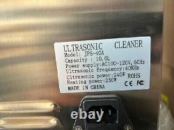 Digital Ultrasonic Cleaner 10L Ultrasonic Cleaning Machine 40kHz