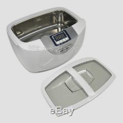 Digital Ultrasonic Cleaner CD-4820 Heater Jewelry 2.5L US/UK/AU/EU Adapter Plug
