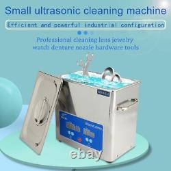 Digital Ultrasonic Cleaning Machine 40KHZ For Jewelries Stainless Steel Machines
