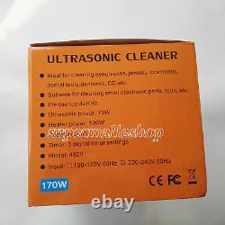 Digital Washer Ultrasonic Cleaner Heater CD-4820 2.5L Jewelry Glasses Super
