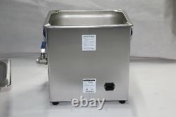 Durasonix 10L Ultrasonic Cleaner with Timer & Heater Stainless built industrial