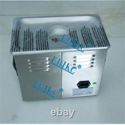 ERIKC Auto Injector Ultrasonic Cleaner Tester 220V, 3L Cleaning Machine E1024045