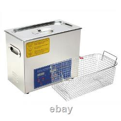 HFS(R) Commercial Grade Digital Ultrasonic Cleaner Stainless Steel 6L Capacity