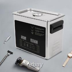 High Power Ultrasonic Cleaner For Jewelry Denture Glass Watch Ring With3 Modes