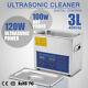 High Quality Stainless Steel 3l Liter Industry Heated Ultrasonic Cleaner Heater