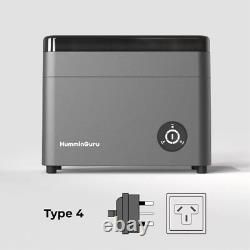 HumminGuru 7/10/12-inch Vinyl Cleaning Ultrasonic Cleaner with Air Dry Function