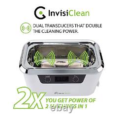 Invisiclean Professional Ultrasonic Cleaner Machine Electronic Silver Jewelry