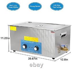 Kendal 21L 480W Commercial Grade Ultrasonic Cleaner with Timer & Heater Machine