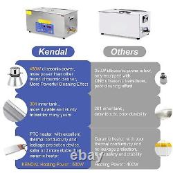 Kendal 21L 480W Commercial Grade Ultrasonic Cleaner with Timer & Heater Machine