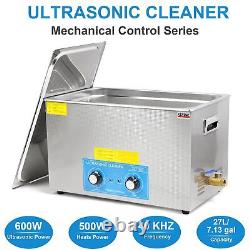 Kendal 27L 480W Commercial Grade Ultrasonic Cleaner with Timer & Heater Machine