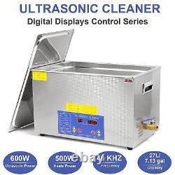 Kendal 27L 480W Commercial Grade Ultrasonic Cleaner with Timer & Heater Machine