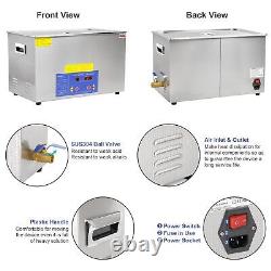 Kendal 27L 480W Commercial Grade Ultrasonic Cleaner with Timer & Heater Machine