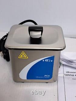 L&R ULTRASONIC 0.17 Gal Bench Top Solvent-Based Ultrasonic Cleaner 1172