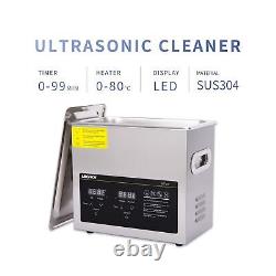 LACHOI Ultrasonic Cleaner 3.2L with Digital Timer and Heater 40HZ Professiona