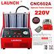 Launch Cnc602a Ultrasonic Petrol Car Auto Fuel Injector Tester Cleaner Machine