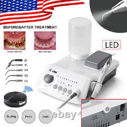 LED Piezo Dental Scaler Ultrasonic Cleaner Auto Water fit EMS Cavitron Woodpecke