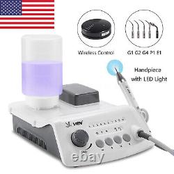 LED Piezo Dental Scaler Ultrasonic Cleaner Auto Water fit EMS Cavitron Woodpecke