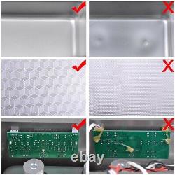 Large 15L Ultrasonic Cleaner Heater Timer Bracket Industry Jewelry Glasses Wash