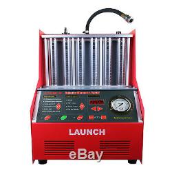 Launch CNC602A Ultrasonic Fuel Injector Cleaner & Tester Automotive 6 Cylinder