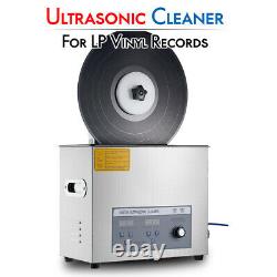 Liftable Ultrasonic Cleaner for Vinyl Records LP Album Disc Washing Machine