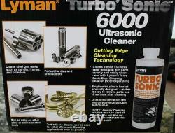 Lyman 7631725 Turbo Sonic 6000 Ultrasonic Cleaner Large Capacity BRAND NEW