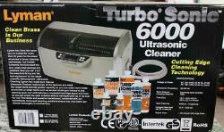 Lyman 7631725 Turbo Sonic 6000 Ultrasonic Cleaner Large Capacity BRAND NEW